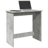  Desk Concrete Grey 84x40x75 cm Engineered Wood Colour concrete grey 