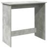 Concrete Grey Desk 84x40x75 cm - Stylish Engineered Wood