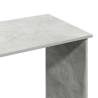 Concrete Grey Desk 84x40x75 cm - Stylish Engineered Wood