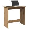  Desk Artisan Oak 84x40x75 cm Engineered Wood Colour artisan oak 