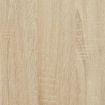 Desk Sonoma Oak - Durable Engineered Wood 80x40x75 cm