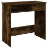 Smoked Oak Desk - 80x40x75 cm Engineered Wood | HipoMarket