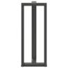 Bar Table Legs T-Shaped - 2 pcs Anthracite Steel 40x35x(101-102)cm