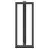 Bar Table Legs T-Shaped - 2 pcs Anthracite Steel | HipoMarket