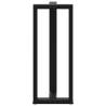 Bar Table Legs T-Shaped | 2 pcs Black Steel | Hipomarket UK