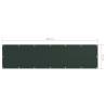 Balcony Screen Dark Green 75x300 cm - Privacy & Waterproof