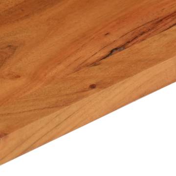 Table Top 100x50 cm Solid Acacia Wood - Rustic Design