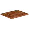 Rectangular Solid Wood Table Top - 60x50 cm | HipoMarket