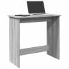 Desk Grey Sonoma 84x40x75 cm - Durable Engineered Wood