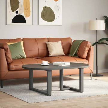 T-Shaped Coffee Table Legs - Anthracite Steel | HiPo Market