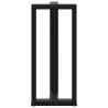 T-Shaped Bar Table Legs - 50x35x(91-92) cm - Durable Steel