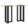 T-Shaped Bar Table Legs - 50x35x(91-92) cm - Durable Steel