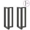  Bar Table Legs T-Shaped 2 pcs Anthracite 40x35x(91-92) cm Steel Colour anthracite Size 40 x 35 x (90-91) cm Quantity in Package 1 Number of 