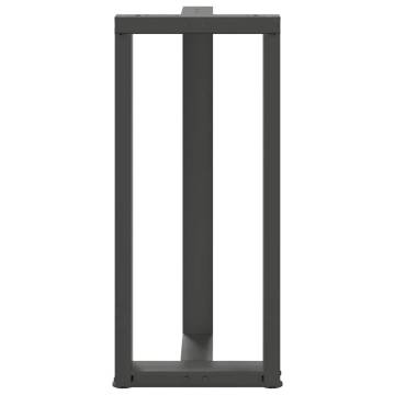 Bar Table Legs T-Shaped 2 pcs Anthracite | Stylish & Durable