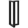 T-Shaped Bar Table Legs - Black Steel (2 pcs) | Hipo Market