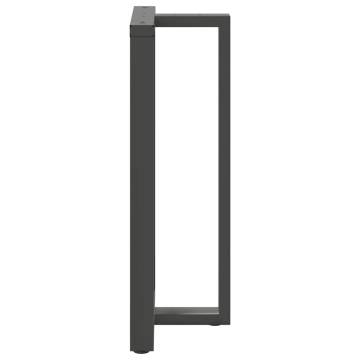 Bar Table Legs T-Shaped Anthracite 60x35 cm - 2 pcs