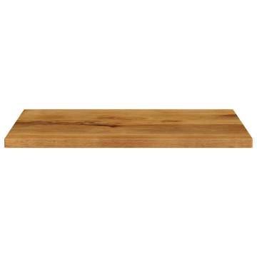 Solid Mango Wood Table Top 90x60 cm - Rustic & Versatile