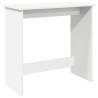 Stylish White Desk 84x40x75 cm - Durable Engineered Wood