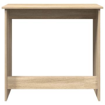 Desk Sonoma Oak 84x40x75 cm - Stylish Engineered Wood Desk