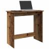  Desk Old Wood 84x40x75 cm Engineered Wood Colour old wood 