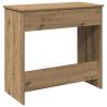 Desk Artisan Oak 80x40x75 cm - Durable Engineered Wood