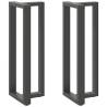  Bar Table Legs T-Shaped 2 pcs Anthracite 40x35x(111-112) cm Steel Colour anthracite Size 40 x 35 x (110-111) cm Quantity in Package 1 Number of 