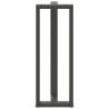 Bar Table Legs T-Shaped 2 pcs Anthracite - Durable Steel | HipoMarket