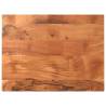  Table Top 90x50x2.5 cm Rectangular Solid Wood Acacia Quantity in Package 1 Colour acacia wood(natural) Size 90 x 50 cm Thickness 25 mm 