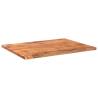 Rectangular Solid Wood Acacia Table Top - 90x50 cm