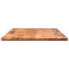 Rectangular Solid Wood Acacia Table Top - 90x50 cm