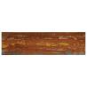  Table Top 110x30x2.5 cm Rectangular Solid Wood Reclaimed Colour reclaimed wood(multicolour) Size 110 x 30 cm Quantity in Package 1 Thickness 25 mm 