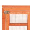 Rabbit Hutch 183x90cm - Solid Firwood Outdoor Enclosure