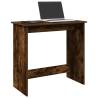  Desk Smoked Oak 84x40x75 cm Engineered Wood Colour smoked oak 