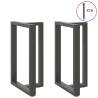  Bar Table Legs T-Shaped 2 pcs Anthracite 60x35x(91-92) cm Steel Colour anthracite Size 60 x 35 x (90-91) cm Quantity in Package 1 Number of 