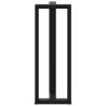 Bar Table Legs T-Shaped - 2 pcs Black Steel 40x35x(111-112) cm