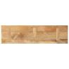 Rectangular Solid Wood Mango Table Top 110x30x2.5 cm