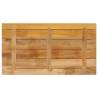 Table Top 100x60 cm Solid Wood Rough Mango - Rustic Charm