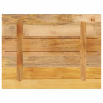 Rectangular Solid Wood Table Top 90x70 cm | Hipomarket UK