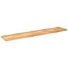 Rectangular Solid Wood Mango Table Top 180x30x2.5 cm