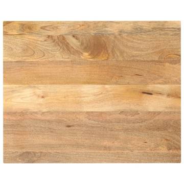 Rectangular Solid Wood Mango Table Top - 110x80 cm | HipoMarket