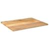 Rectangular Solid Wood Mango Table Top - 110x80 cm | HipoMarket