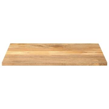 Rectangular Solid Wood Mango Table Top - 110x80 cm | HipoMarket