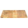 Rectangular Solid Wood Mango Table Top - 110x80 cm | HipoMarket