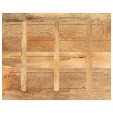 Rectangular Solid Wood Mango Table Top - 110x80 cm | HipoMarket