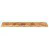 Table Top 140x60cm Rectangular Solid Wood Rough Mango | HipoMarket