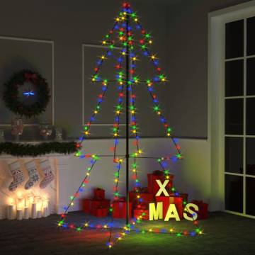 Christmas Cone Tree with 240 LEDs - Indoor & Outdoor Decor