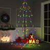 Christmas Cone Tree 240 LEDs Indoor and Outdoor 118x180 cm Colour multicolour Size 180 x 118 cm Quantity in Package 1 Number of Branch Tips 