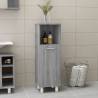  Bathroom Cabinet Grey Sonoma 30x30x95 cm Engineered Wood Colour grey sonoma Number of 1 Number of Pieces 