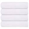  Hand Towels 4 pcs White 50x100 cm 360 gsm 100% Cotton Colour white Size 50 x 100 cm Quantity in Package 4 