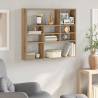 Wall Shelf Artisan Oak 90x16x78 cm - Durable & Stylish Storage